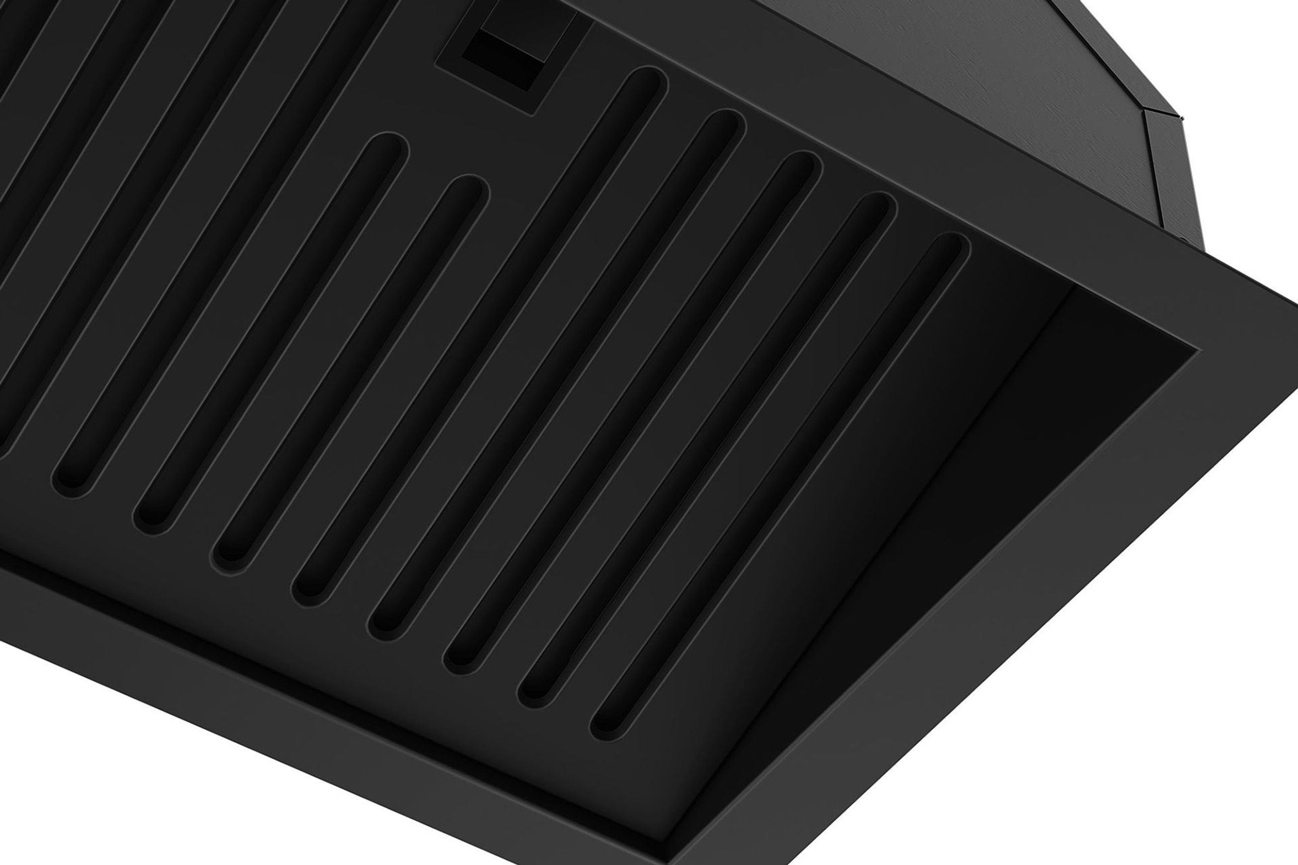 Black Undermount Rangehood 600mm (Non Silent) - SWU-9B