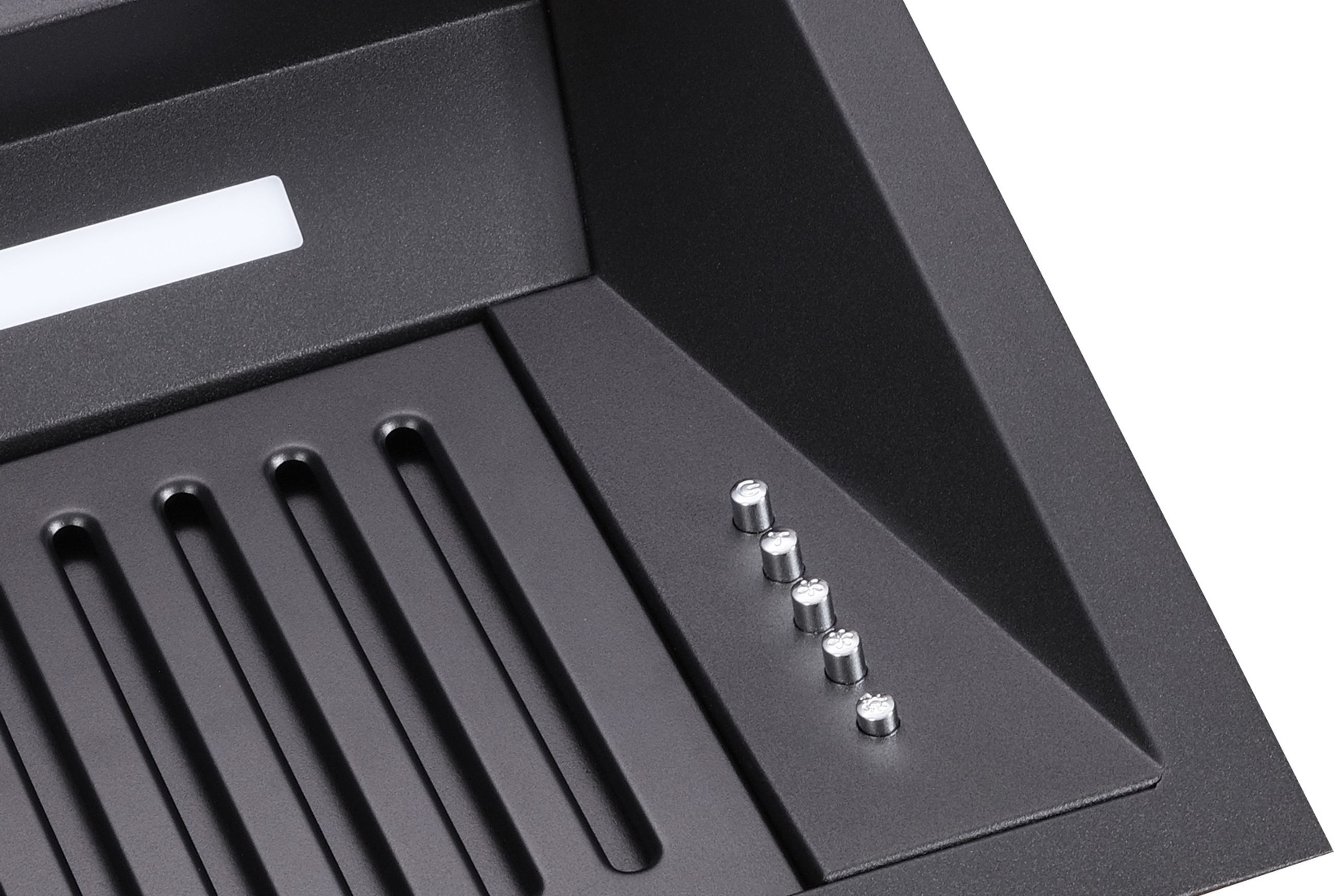 Silent Black Undermount Rangehood 900mm - UM-90MBS