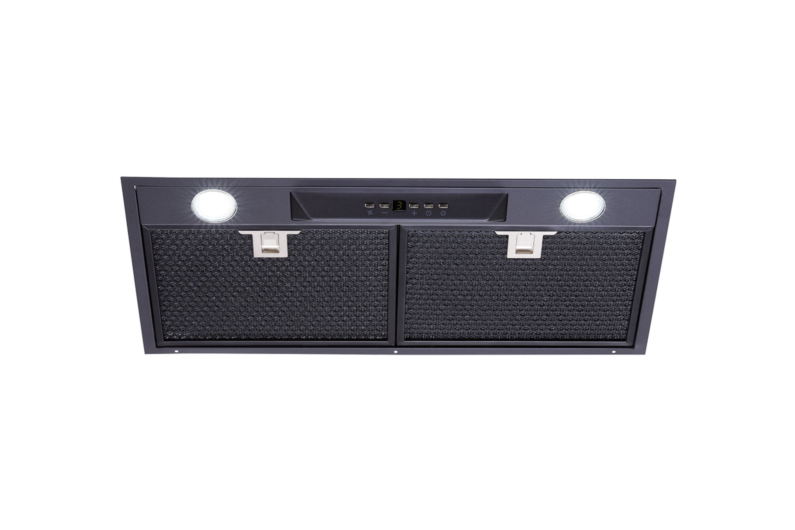 Silent Black Undermount Rangehood 900mm - UM1170-6BS