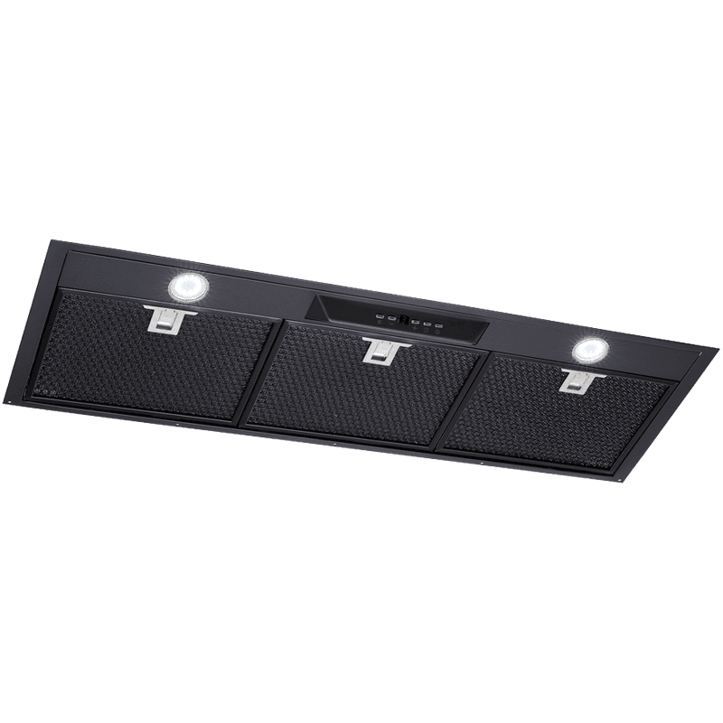 Silent Black Undermount Rangehood 900mm - UM1170-9BS