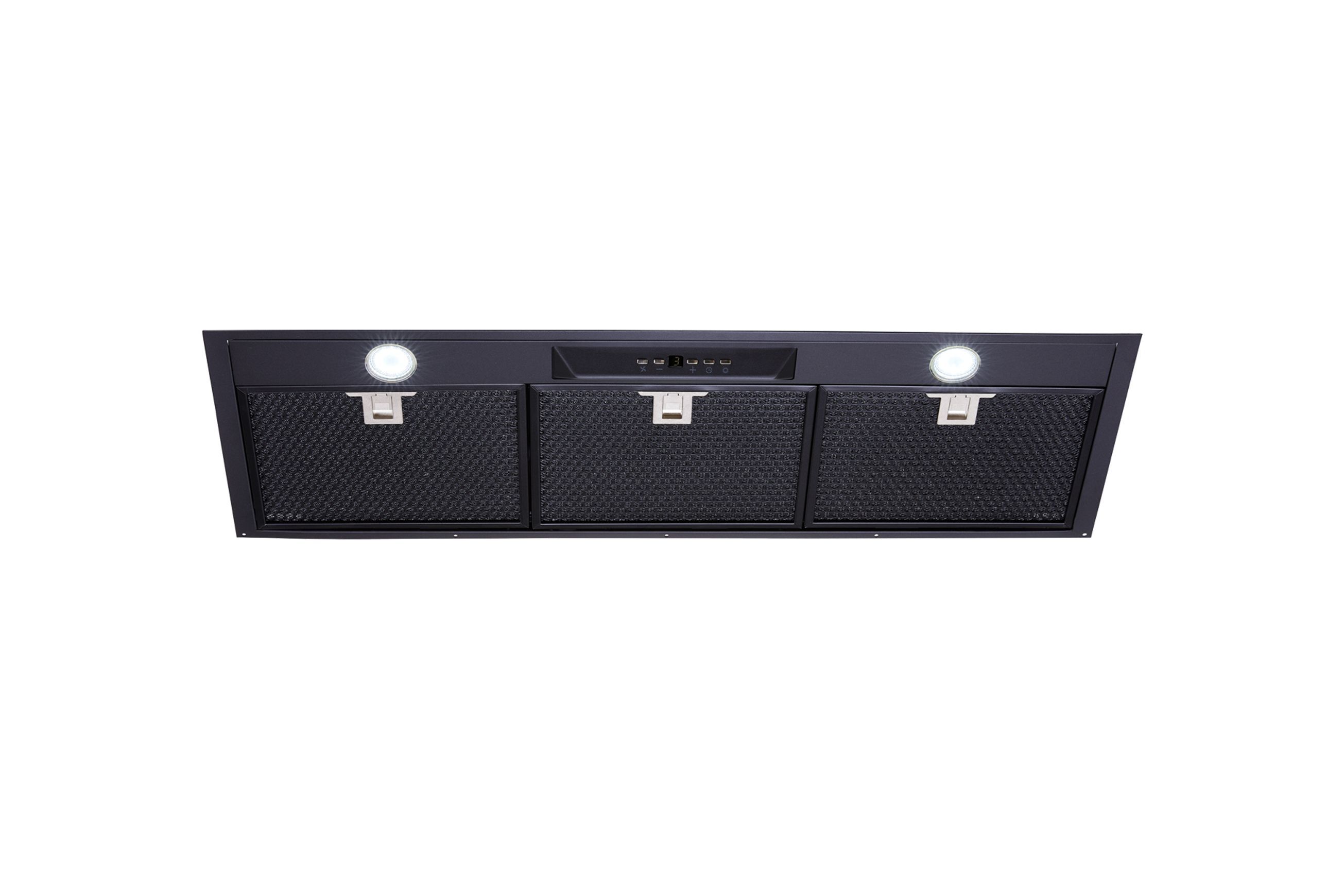 Silent Black Undermount Rangehood 900mm - UM1170-9BS