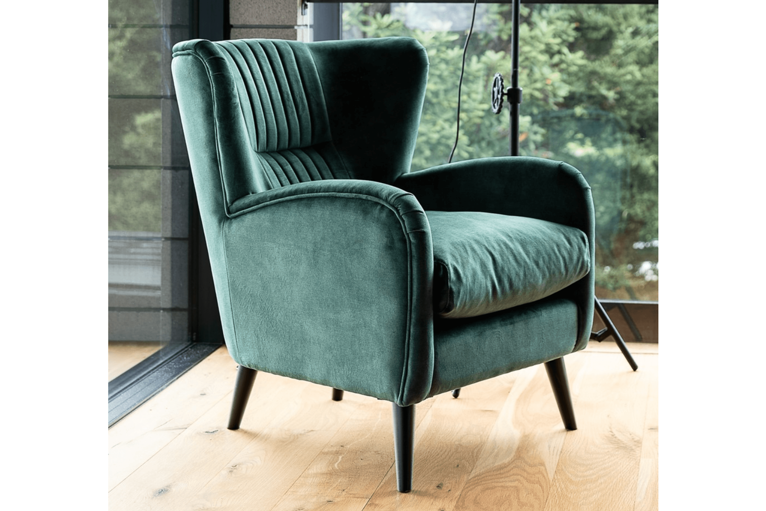 Theo Velvet Armchair