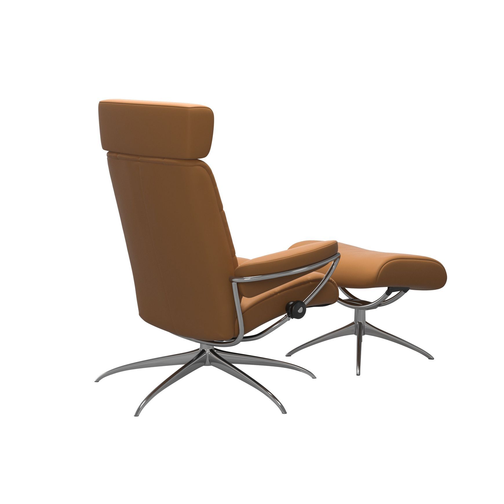 Stressless® London Star Recliner w/ Adjustable Headrest