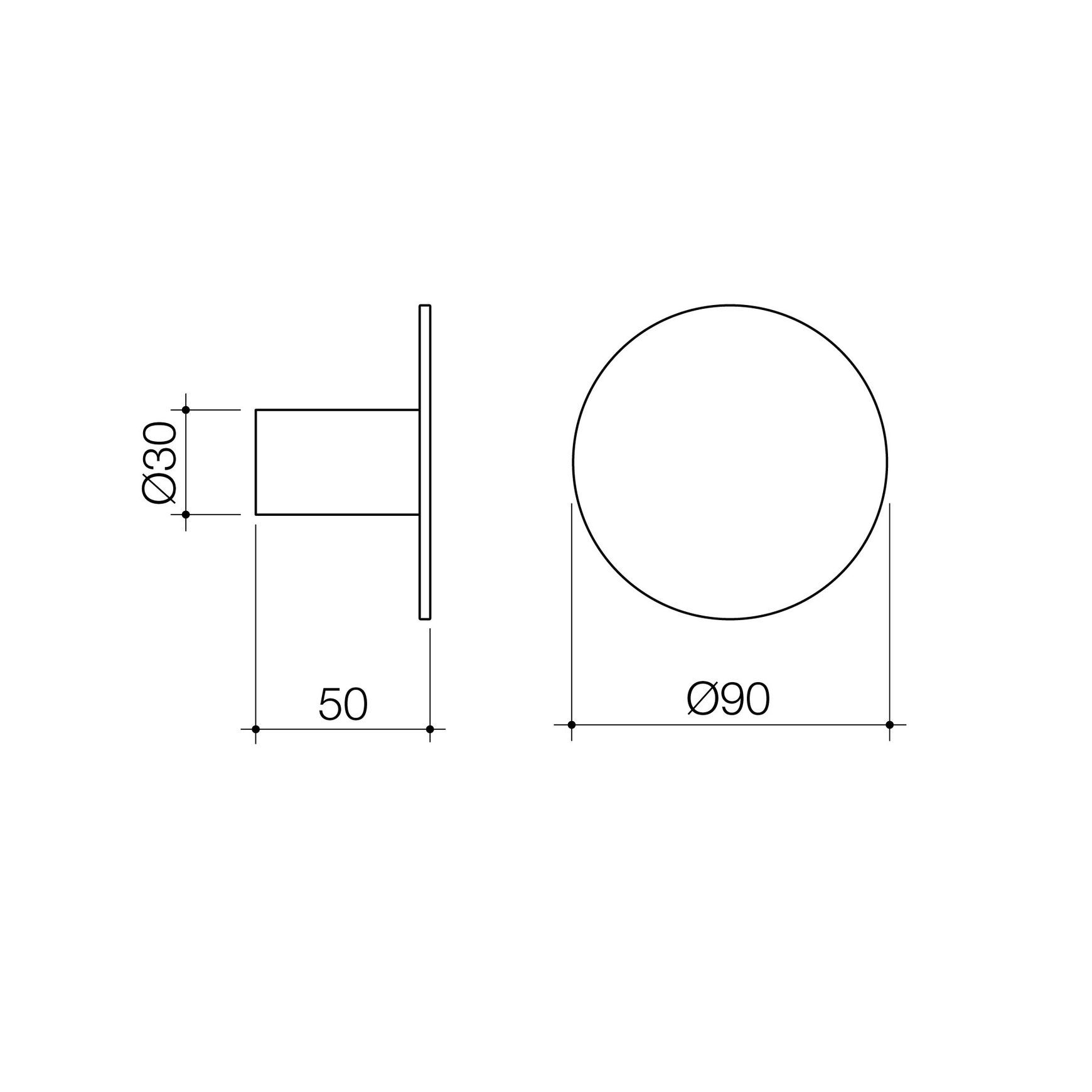 Liano II Wall Hook - Large