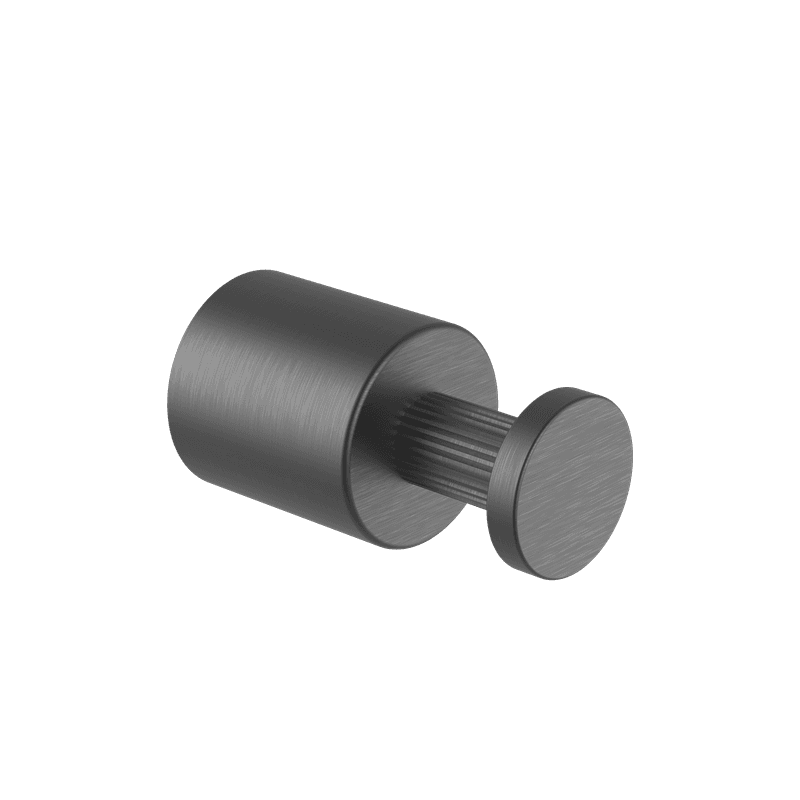 Caddence Robe Hook Gun Metal Grey