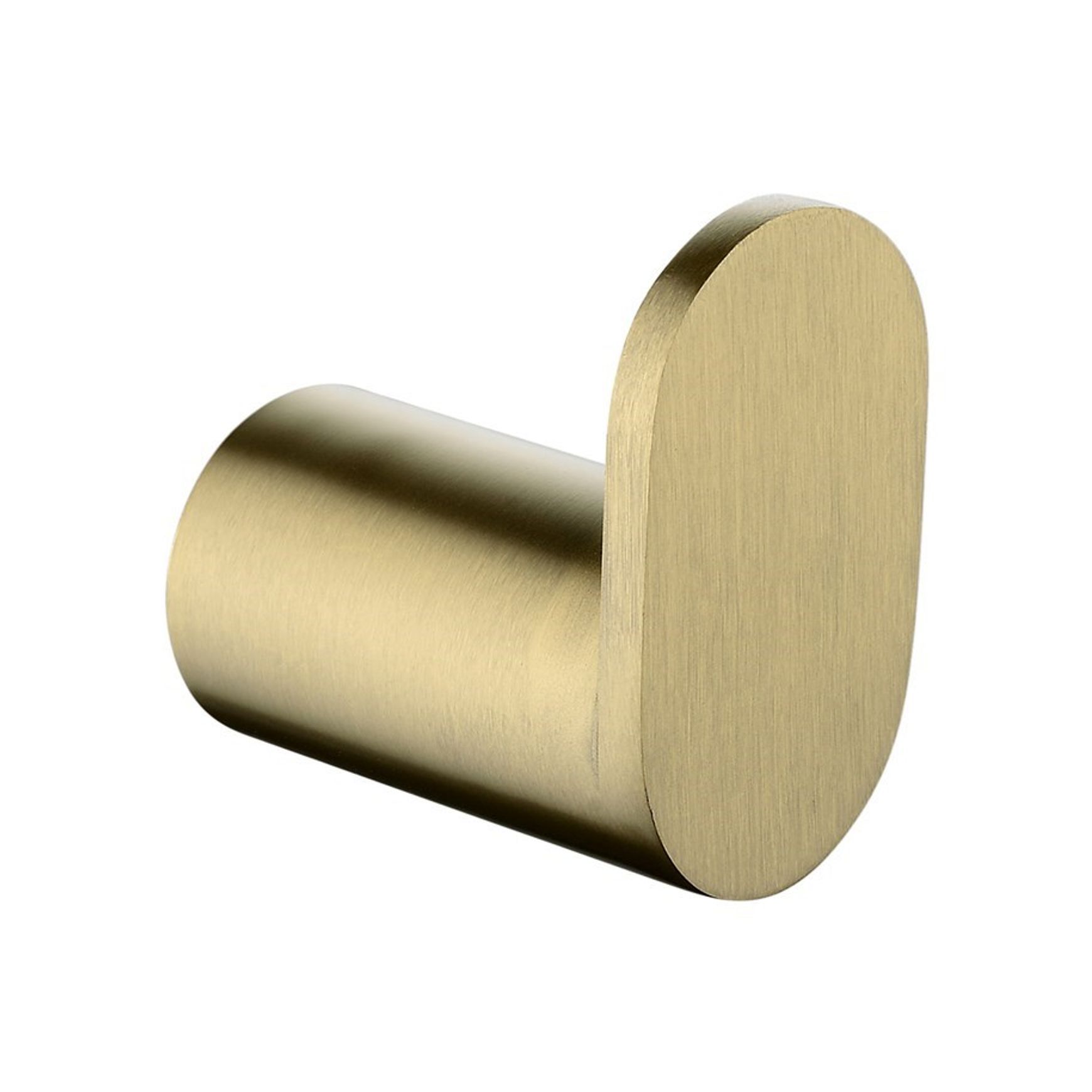 Rushy Robe Hook Brushed Brass
