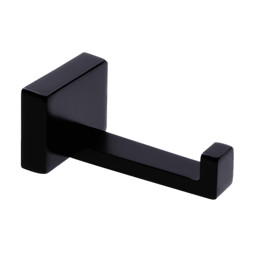 Cubic Robe Hook Satin Black