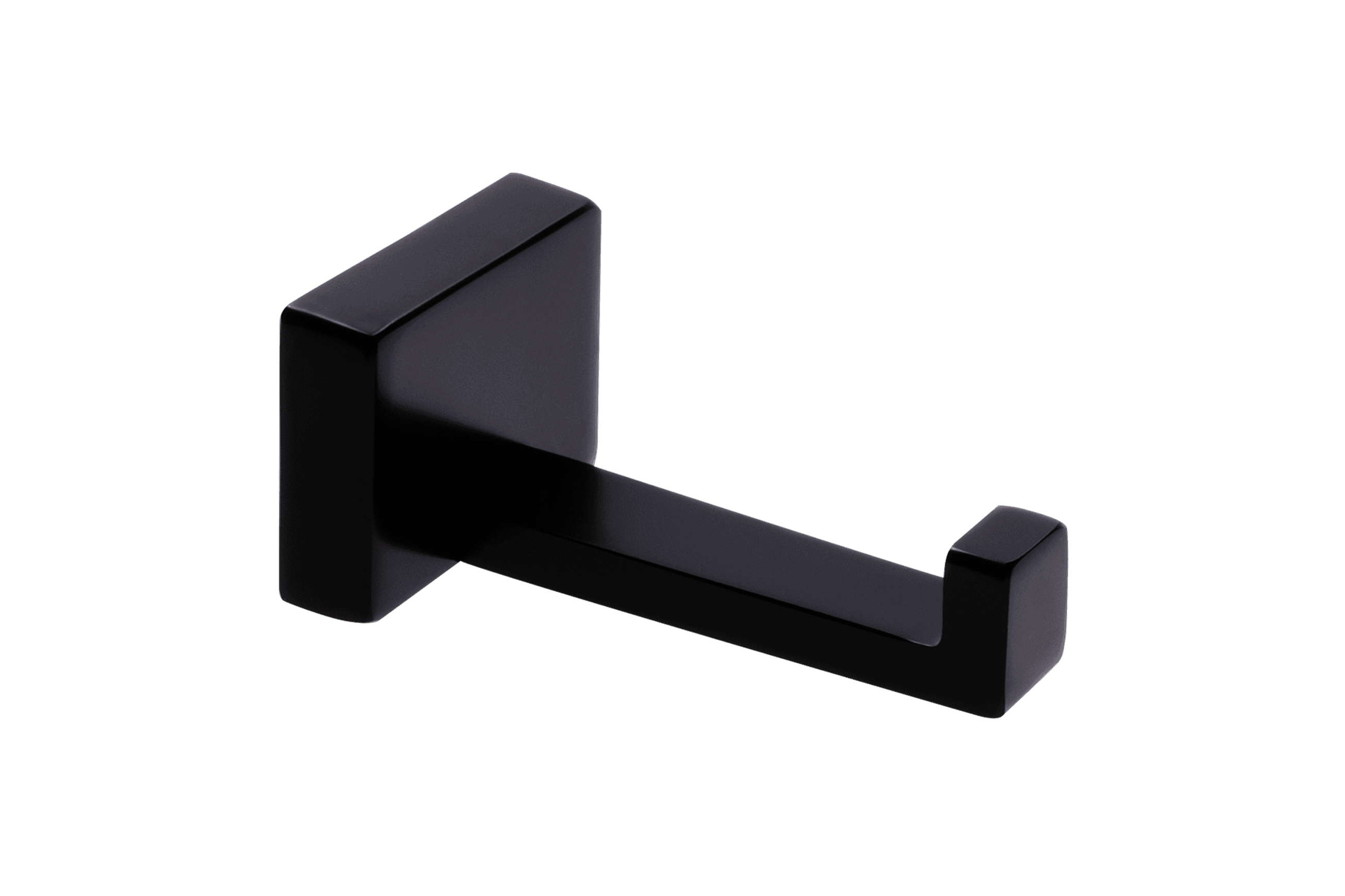 Cubic Robe Hook Satin Black