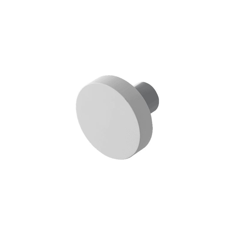 iStone Round Robe Hook Matte White