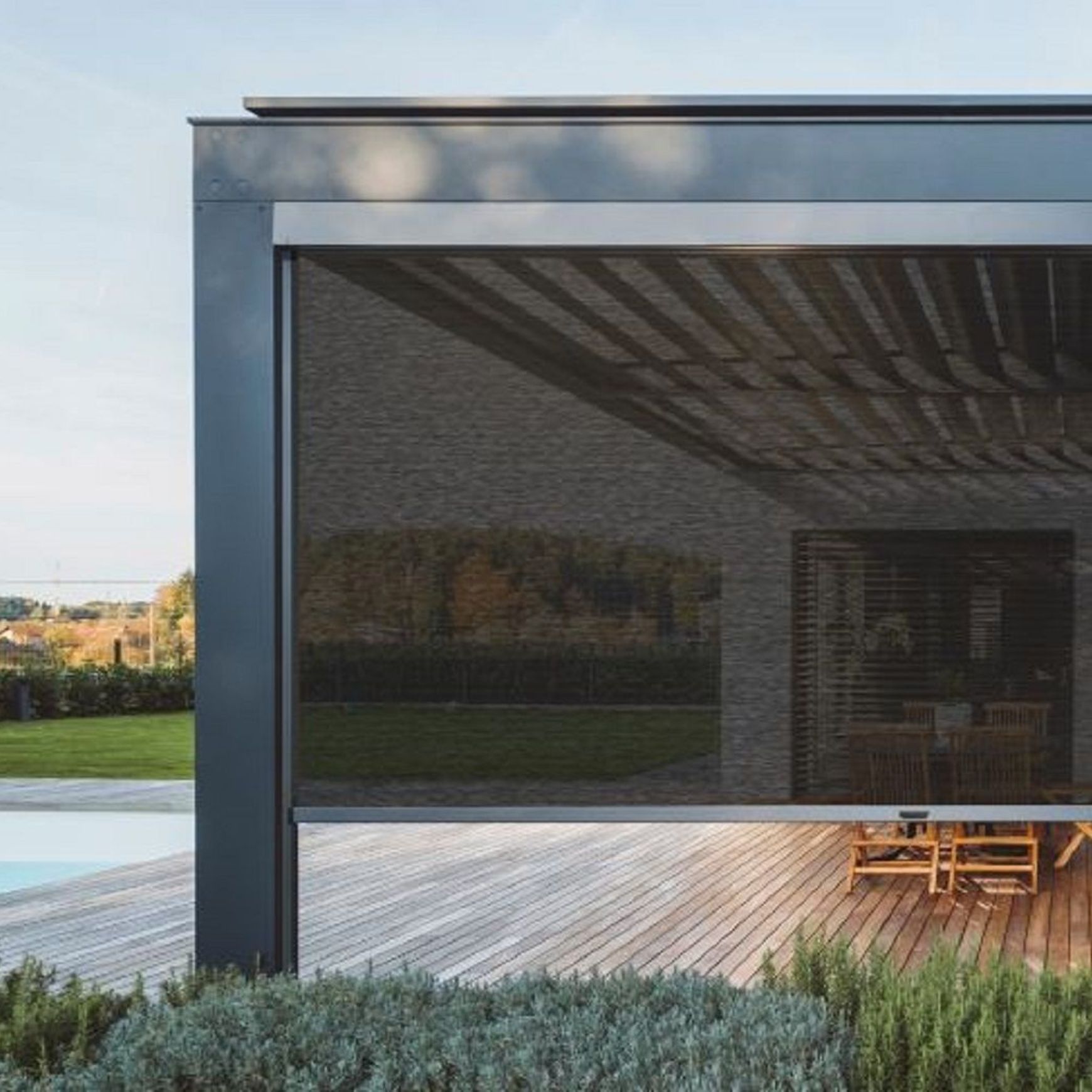 Ziptrak® outdoor blinds for year‑round living