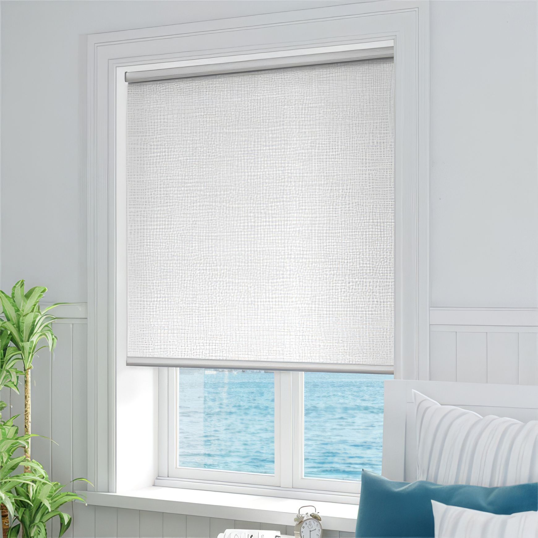 Essence Crystal White | Roller Blinds