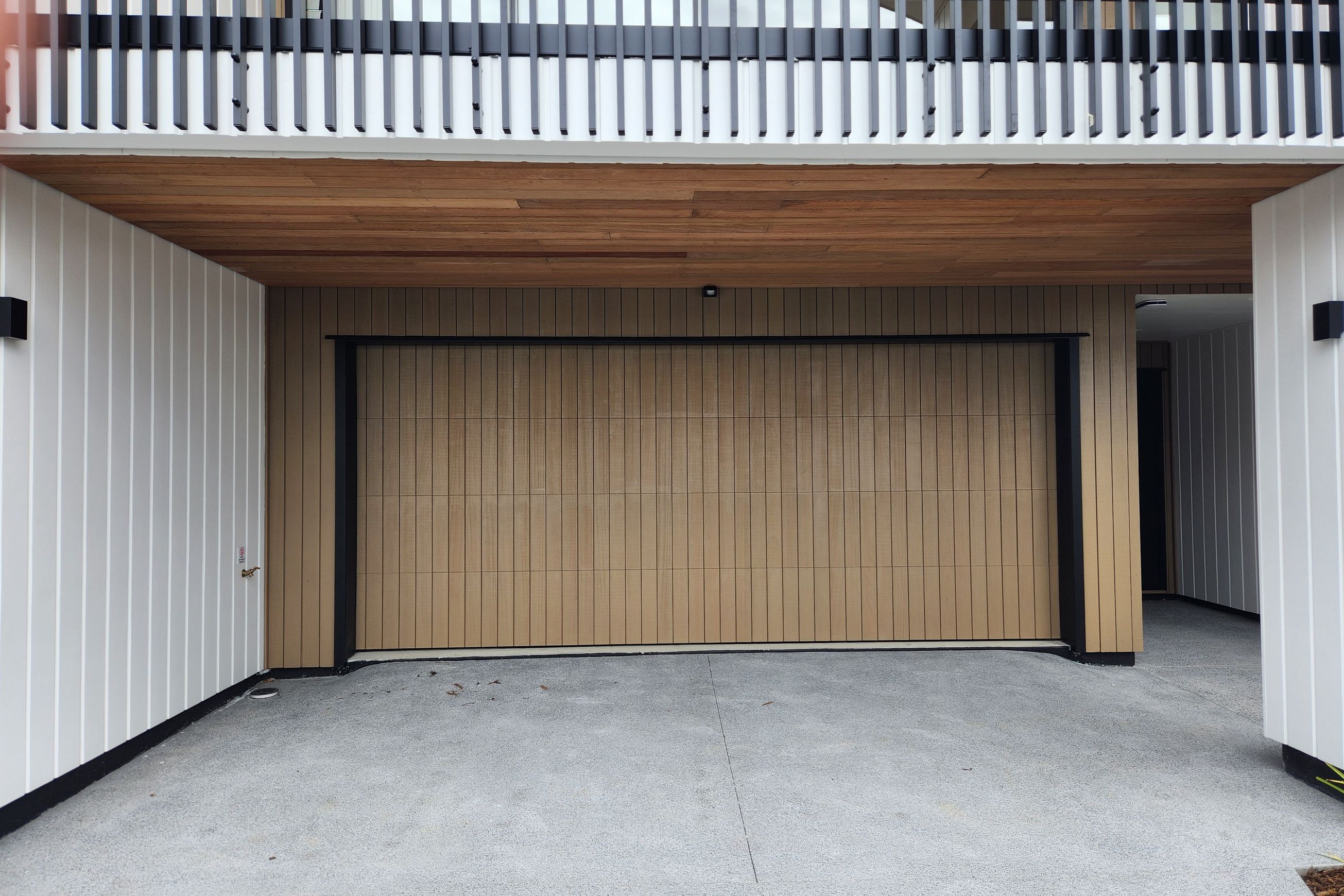 Cedar Sectional Garage Door