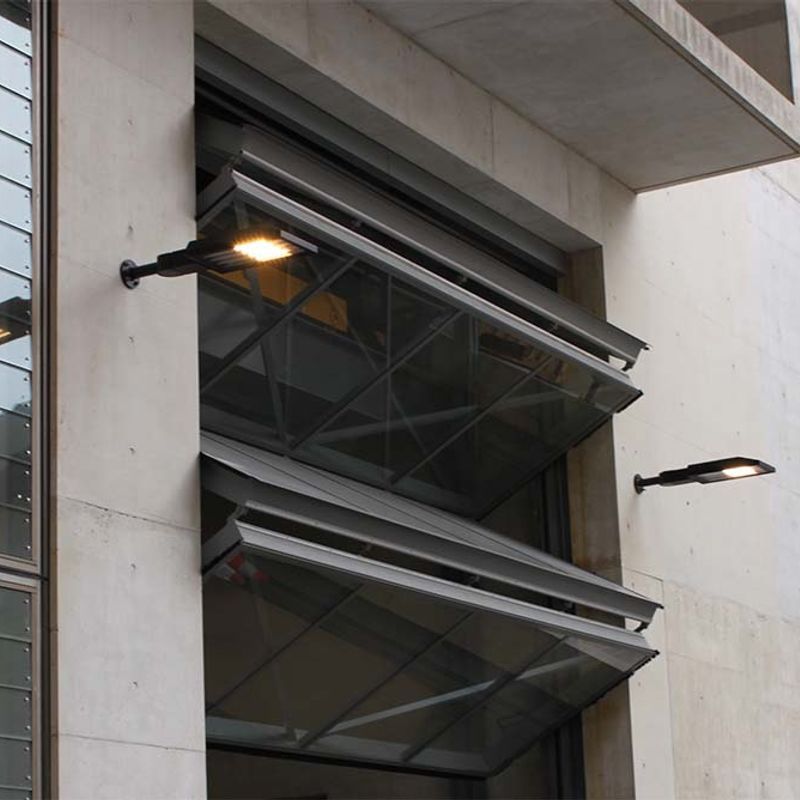 SC4000 Four-Leaf Foldaway Counterweight Balanced Door | Counterweight Doors