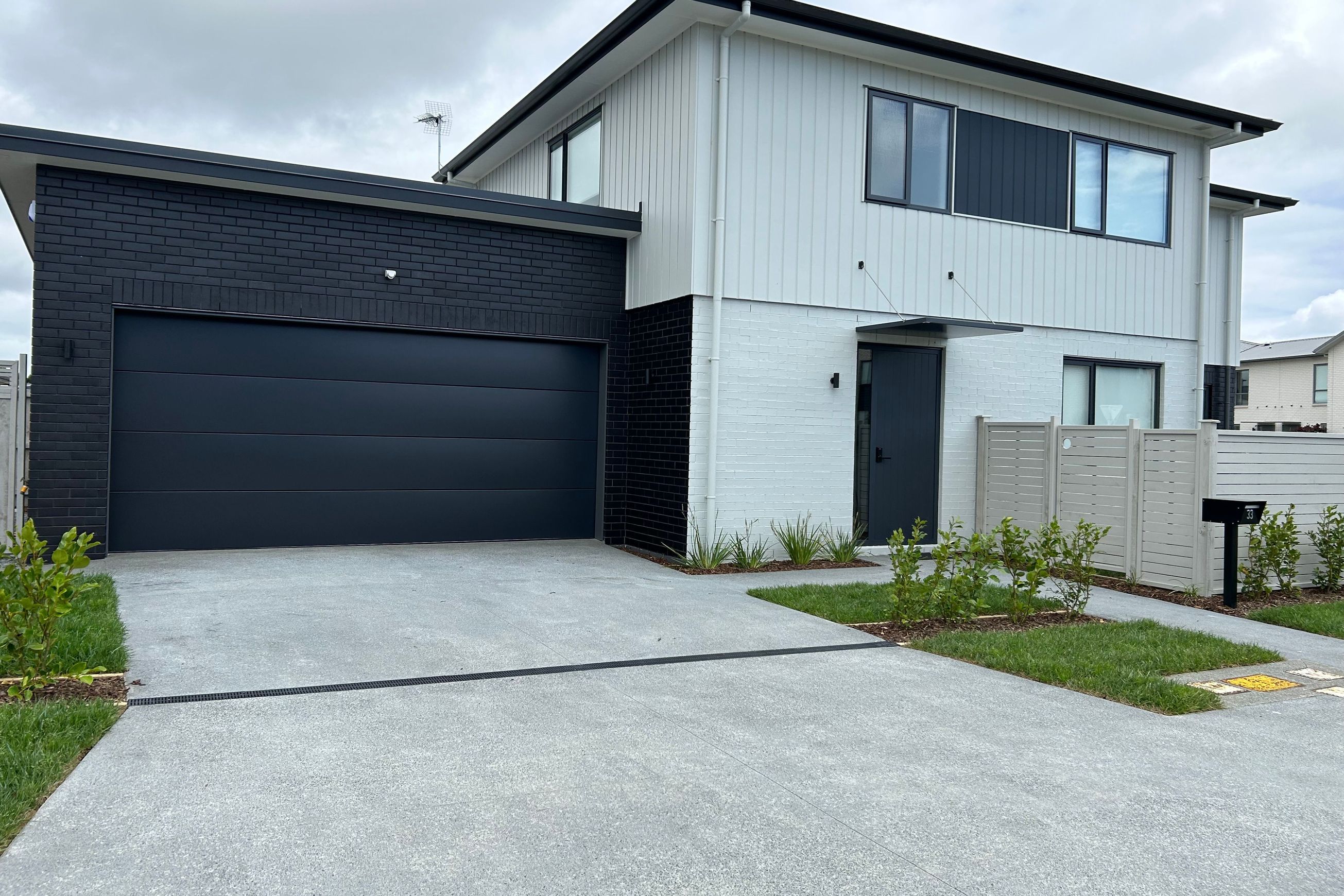 Smooth Sectional Garage Door