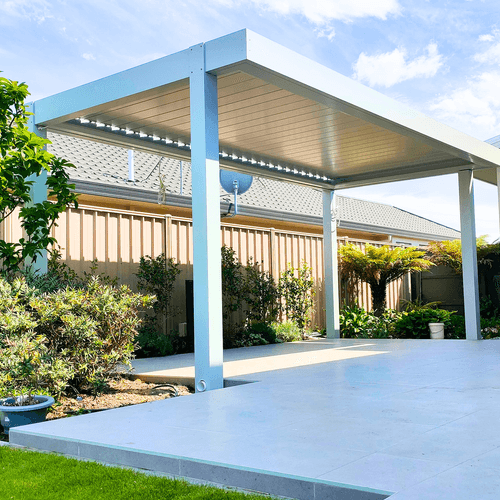 Free Standing Opening Louvre Roof