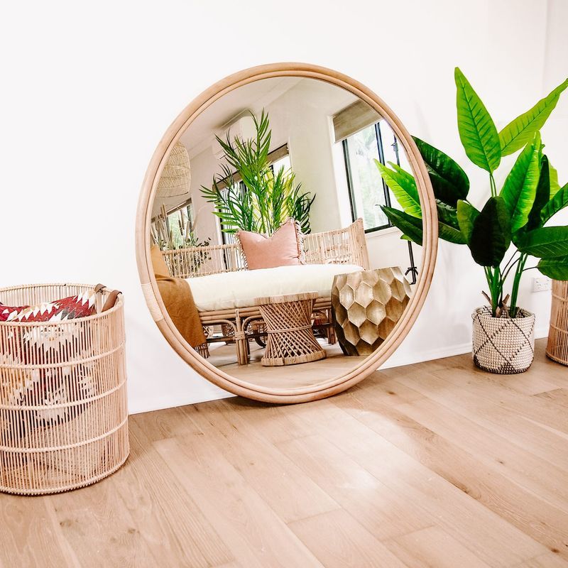 Harper Round Mirror 127cm