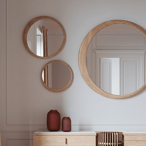 Luna Round Mirror