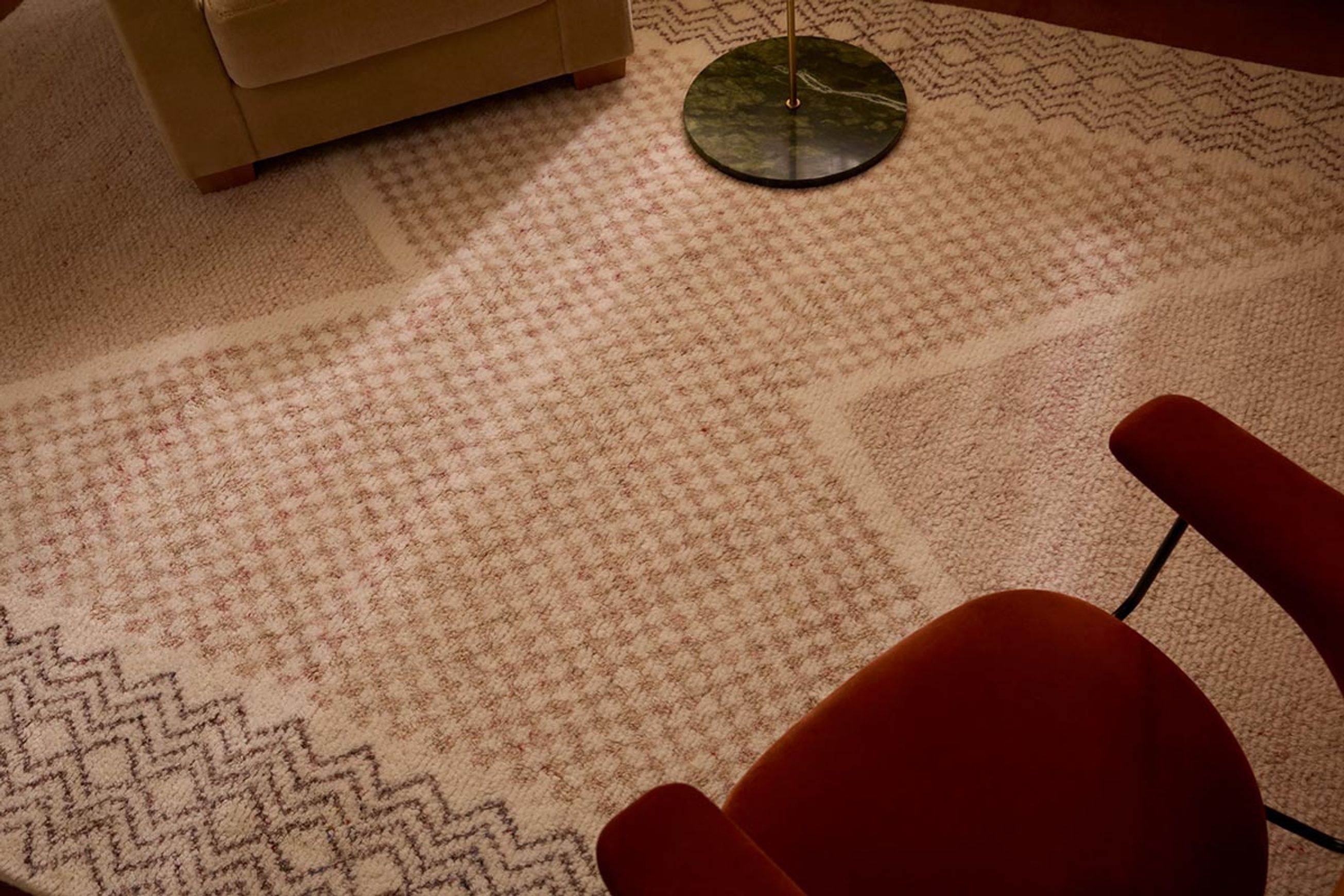Tribe Home Marisa Rug - Salt | 100% NZ Wool Designer Rug