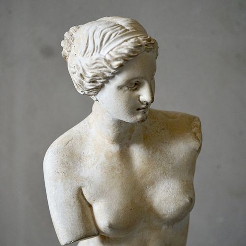 French Plaster Statue of Venus