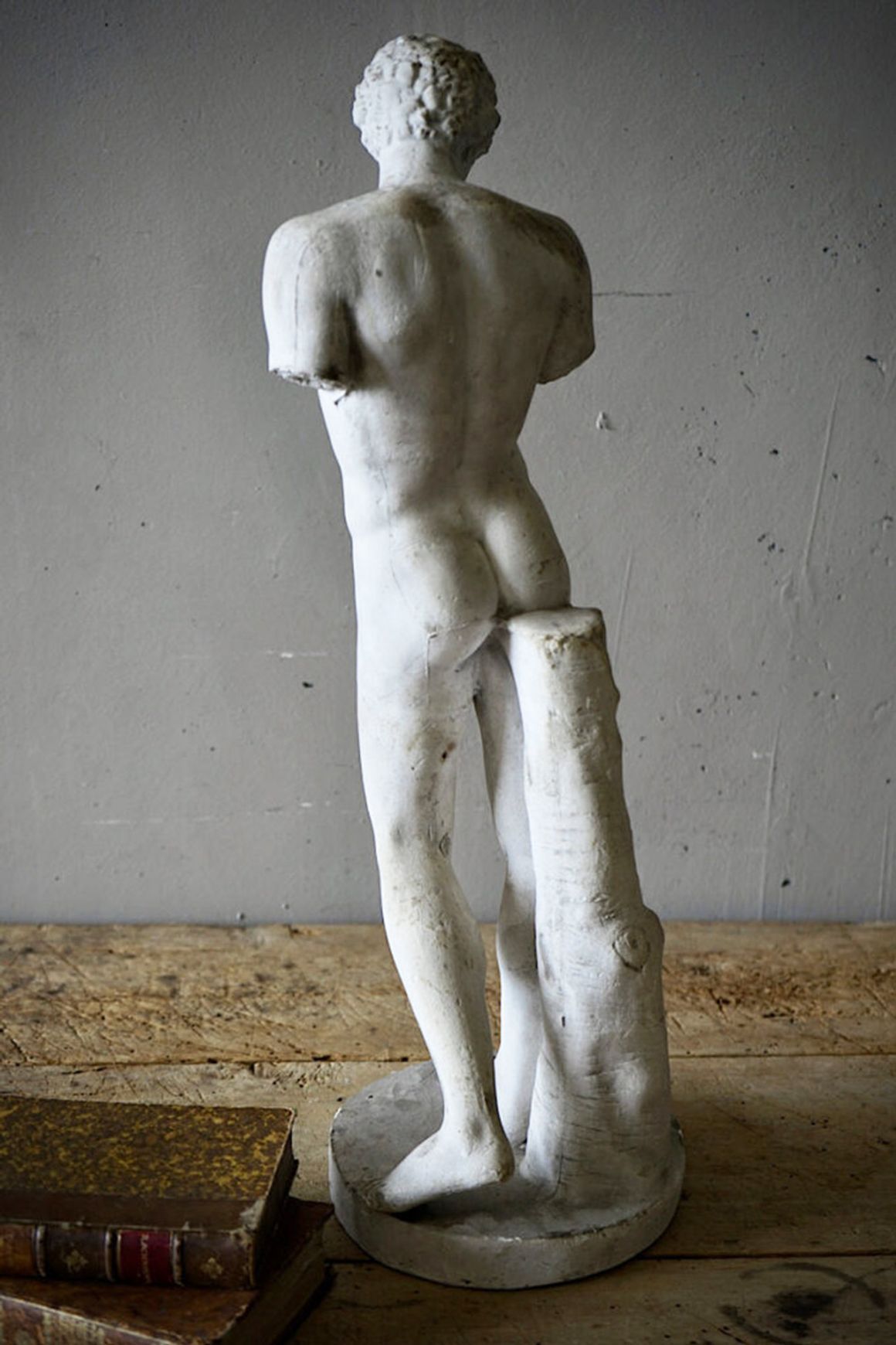 French Plaster Roman Statue of Antinus