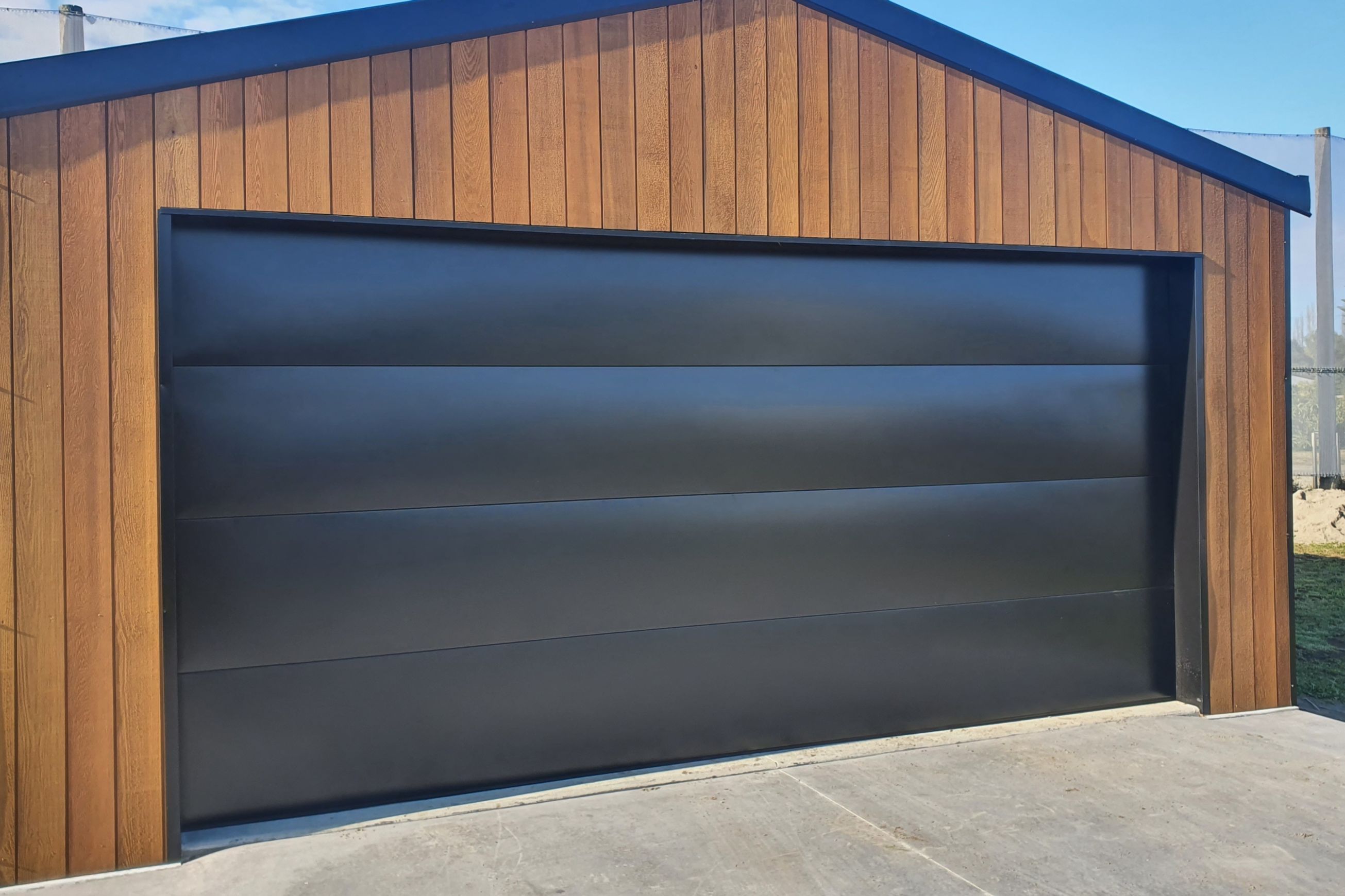 Flat Panel Sectional Doors