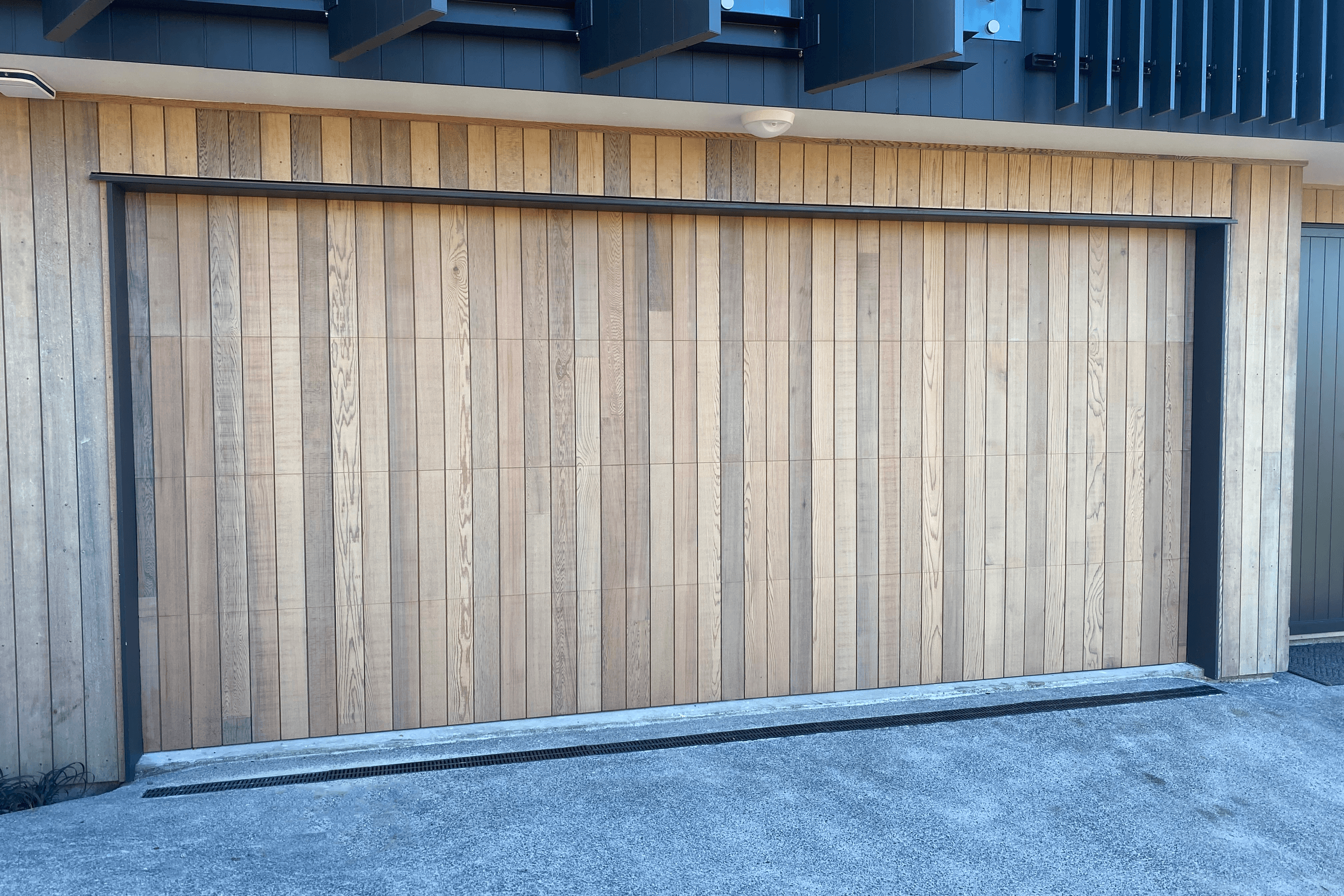Cedar Sectional Garage Door