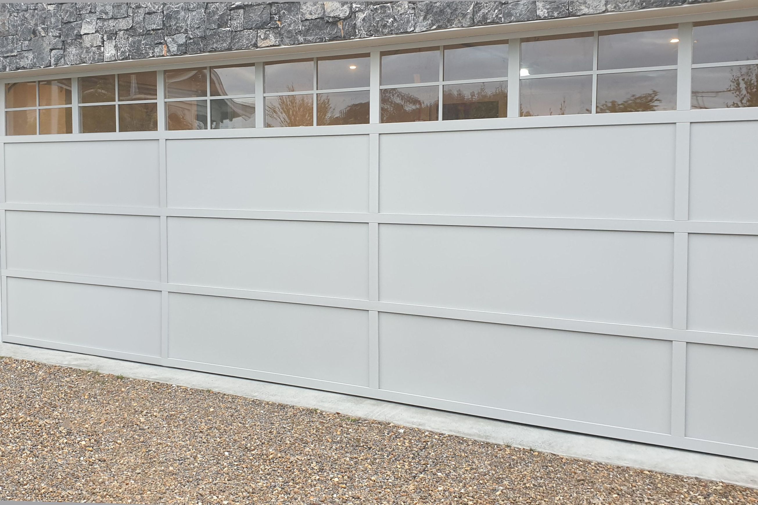 Aluminium Board & Batten Garage Door