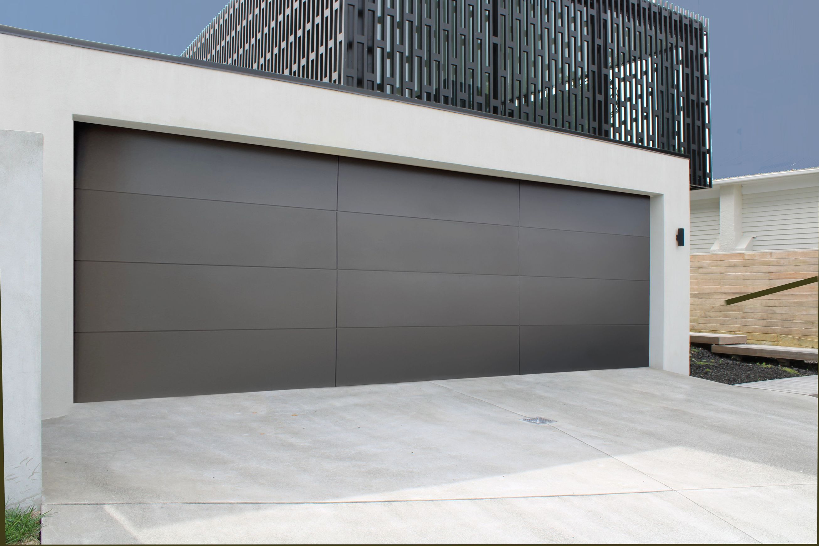 Oversize Three Car Garage Door