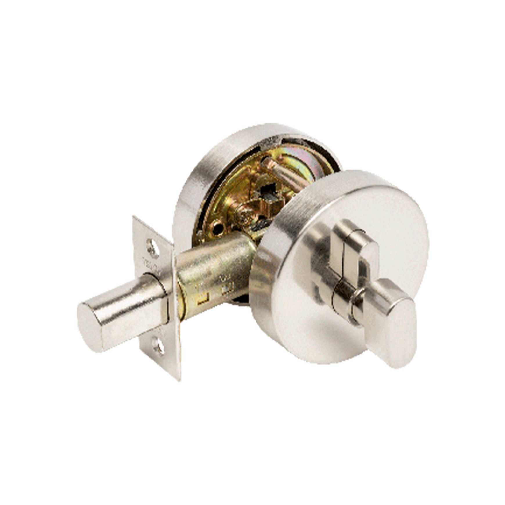 Zanda Triad Round Slimline Single Deadbolt Key/Turn