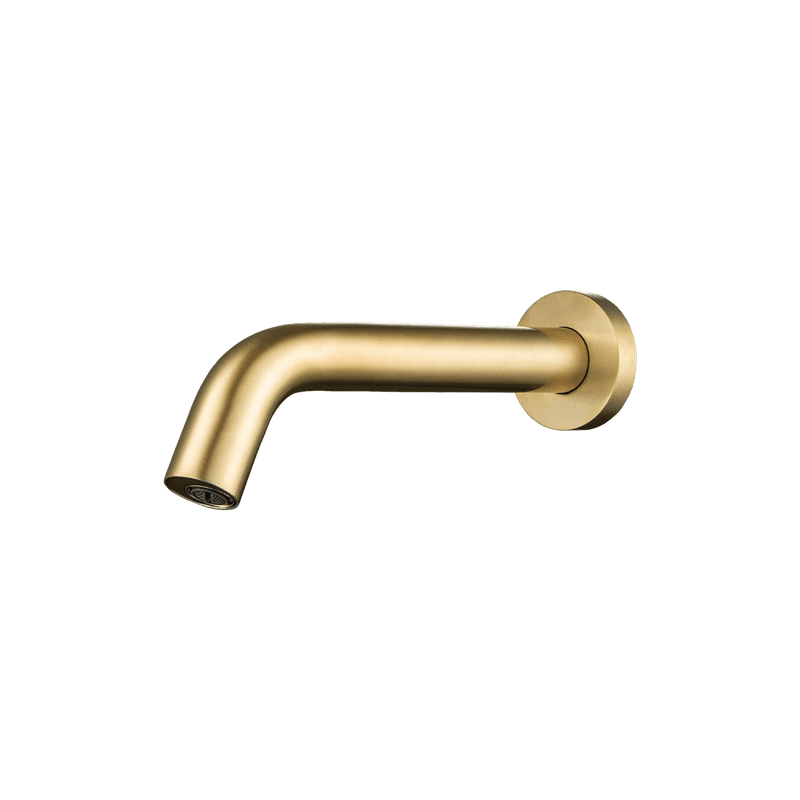 Luxe Wall Mounted Automatic Sensor Tap Brushed Gold