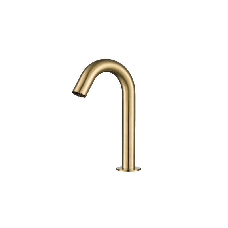 Luxe Deck Mounted Automatic Sensor Tap Brushed Gold