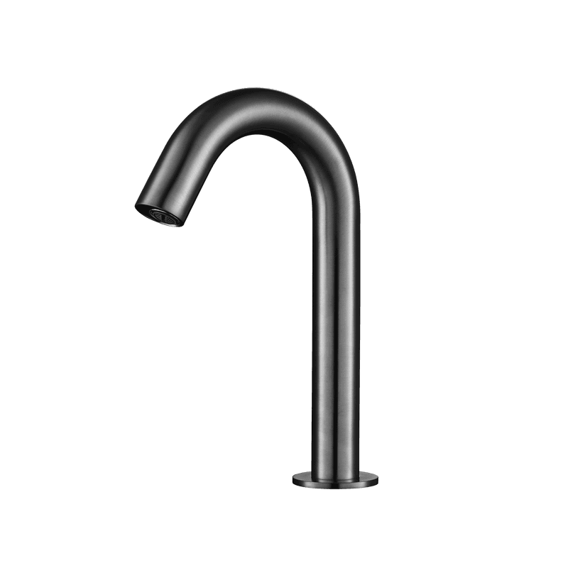 Luxe Deck Mounted Automatic Sensor Tap Gun Metal