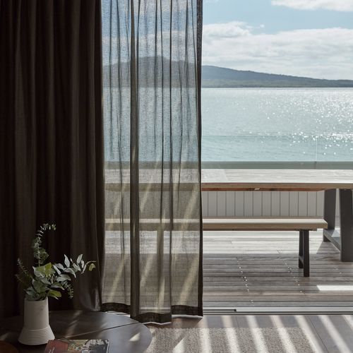 Sheer Unlined Curtains Custom Made