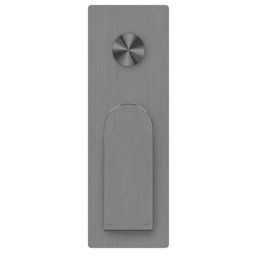 Bianca Shower Mixer & Divertor | Gun Metal