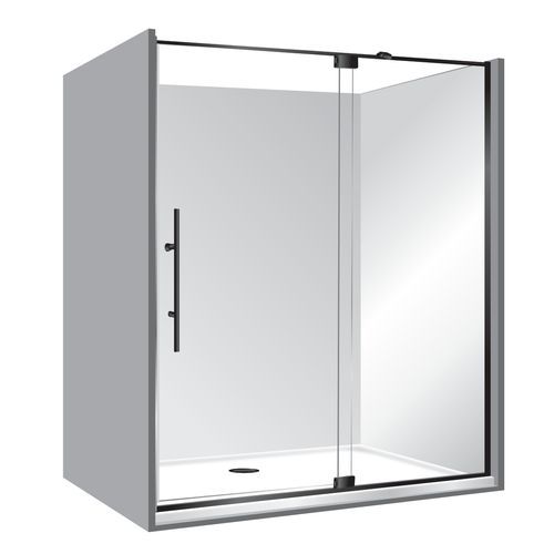 Adjustable Frameless Pivot Alcove 1000x1400x1000