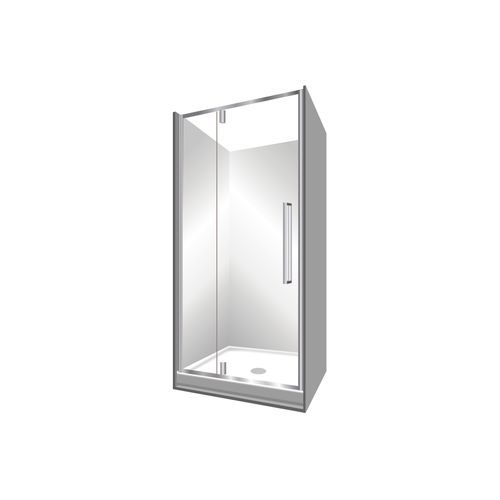 Horizon Alcove (3 Sided) Pivot Door Shower
