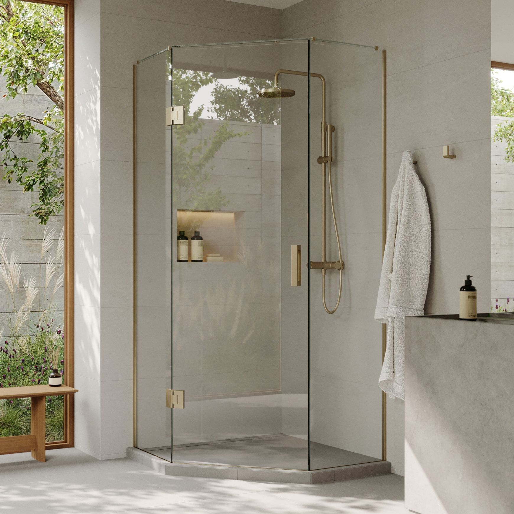 Foundry Series – Brushed Gold Hardware