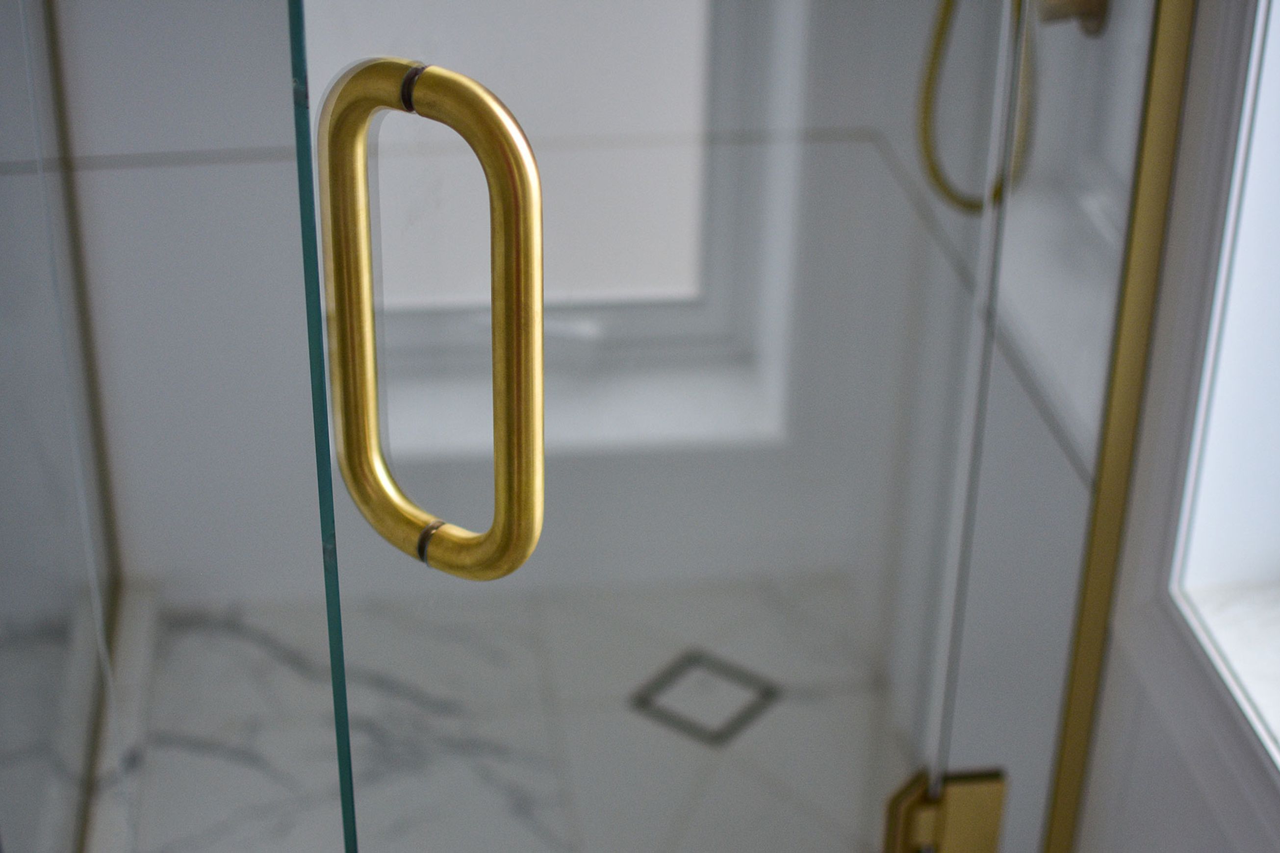 Haynes Glass Special Finish Shower Hardware