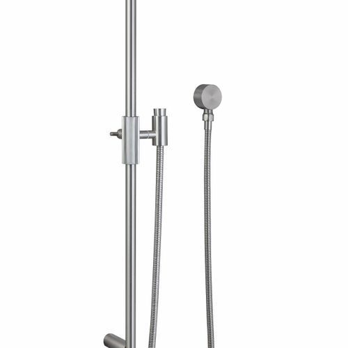 Caddence Shower Rail Brushed Nickel