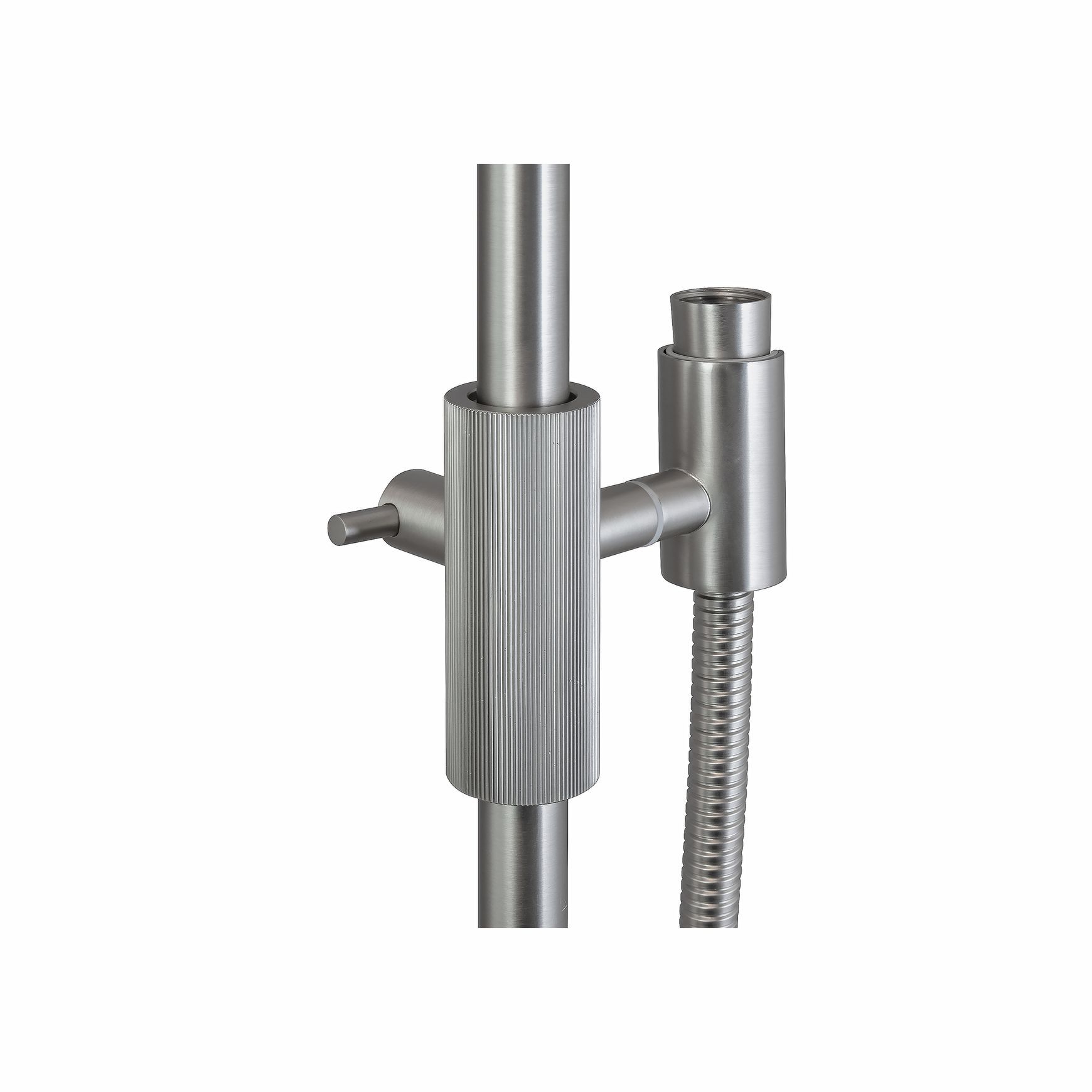 Caddence Shower Rail Brushed Nickel
