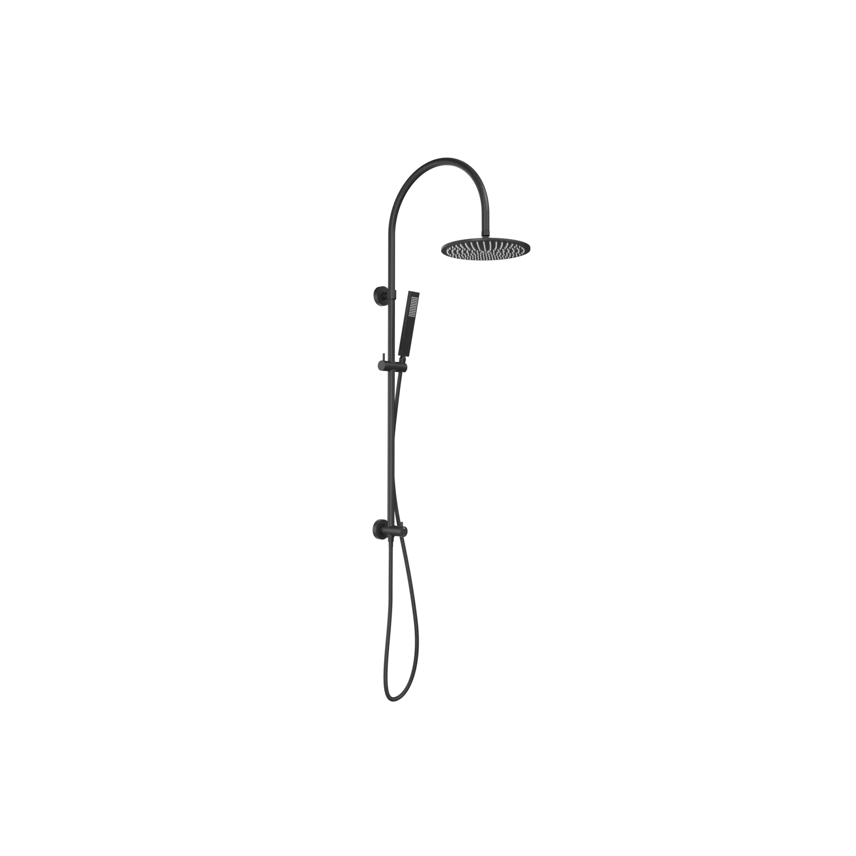 Elysian Gooseneck Shower Rail Set