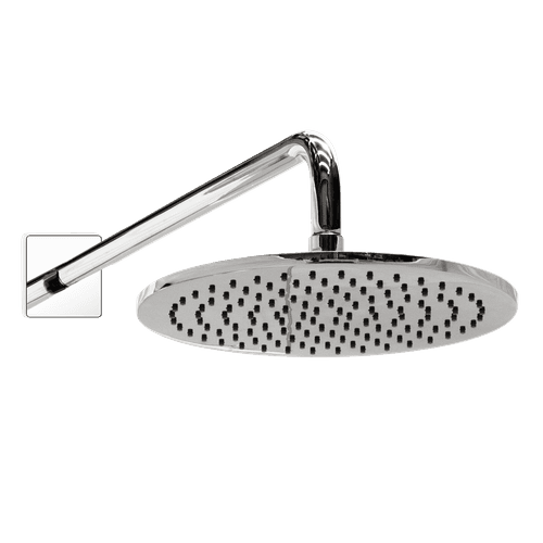 Loft Rain Shower with Wall Arm Chrome