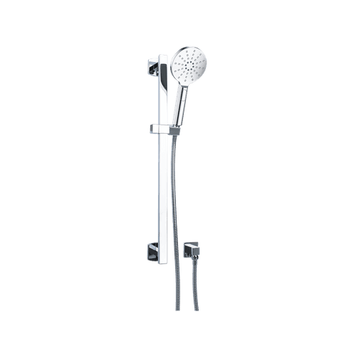 Modern Slide Shower 3 Function Handshower Chrome