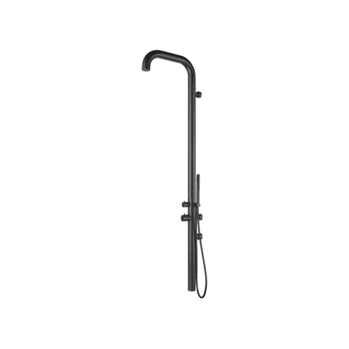Pacific Outdoor Shower Tower Matte Black