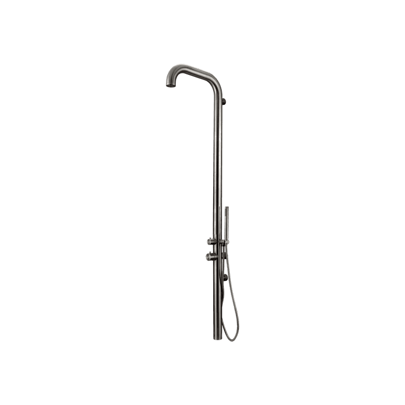 Pacific Outdoor Shower Tower Gun Metal