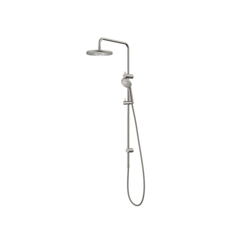 Maku MK2 Satinjet Shower System (Rail Shower & Overhead) - Brushed Nickel