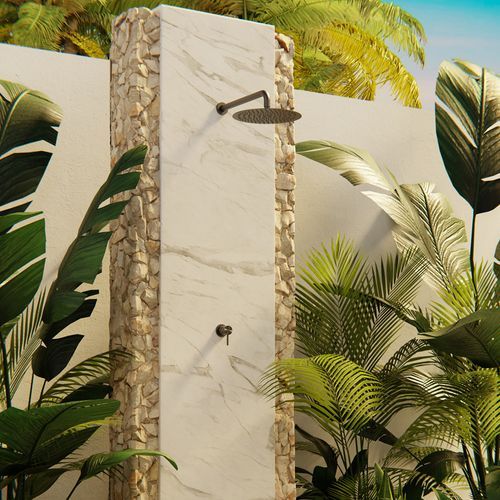 Zen SS316L 300mm Round Shower Head | Graphite