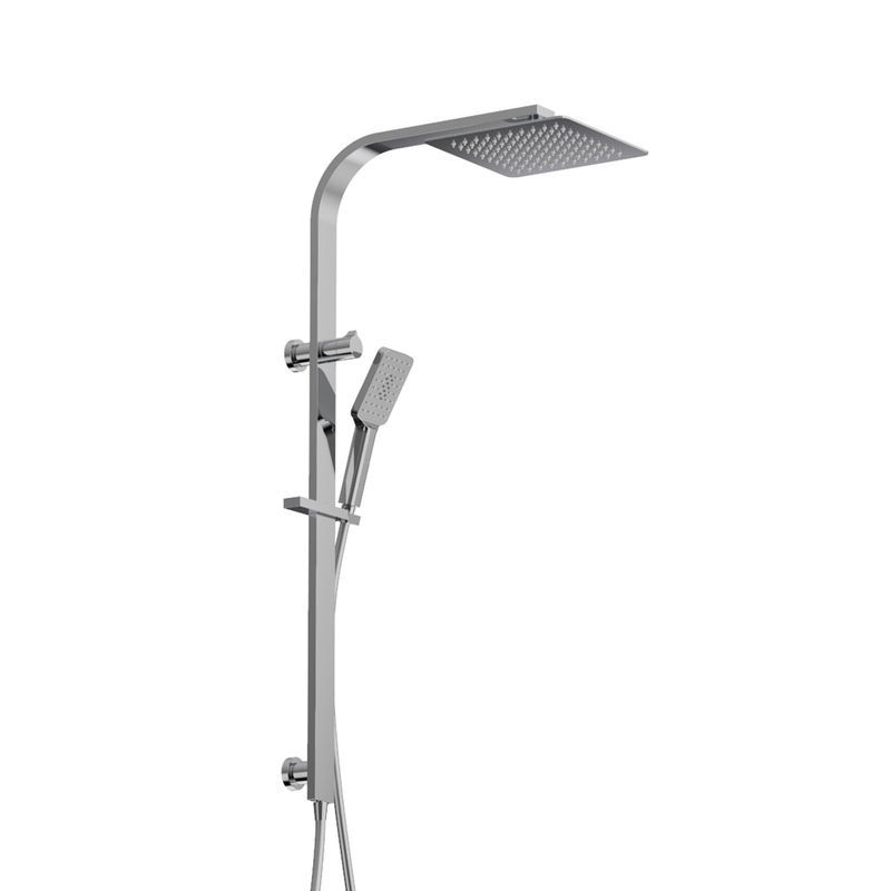 Como Square Shower Column