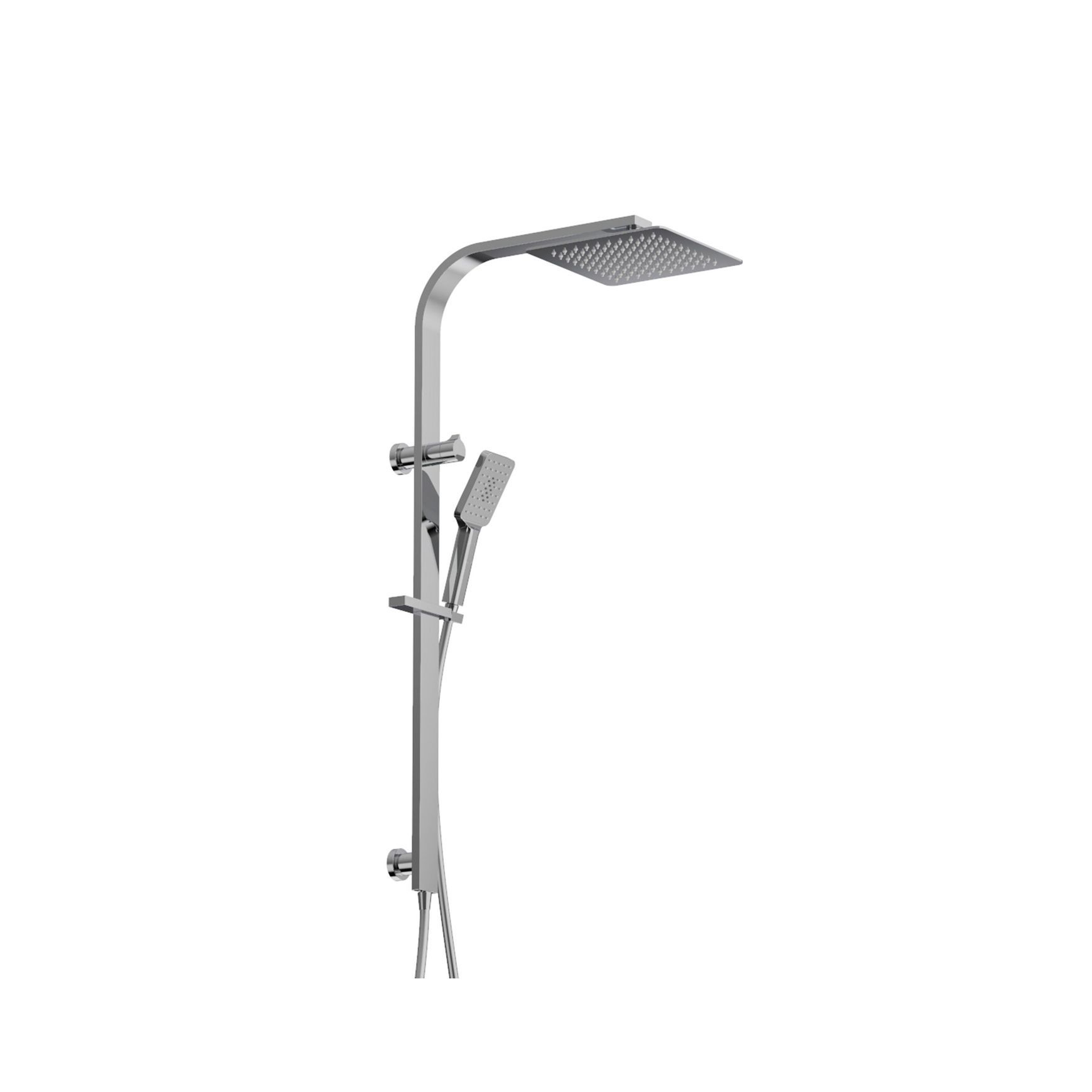 Como Square Shower Column