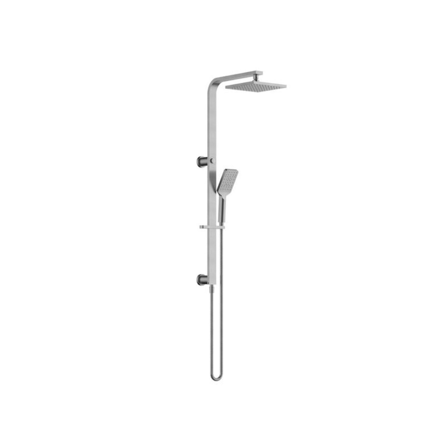 Quadro Double Head Slide Shower